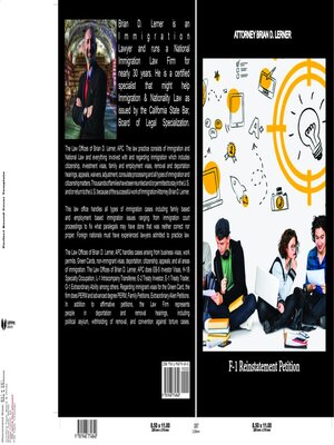 cover image of F-1 Reinstatement Petition